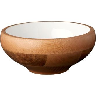 Be Home Madras Curva Footed Bowl in Natural at Nordstrom