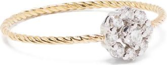 Wouters & Hendrix 18kt yellow gold diamond ring - Oro