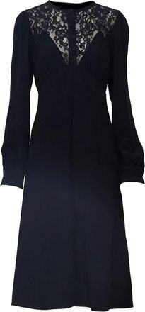 N&deg;21 Midi Jurken - Dames - Casual kleedjes - Zwart - M - Kleedjes