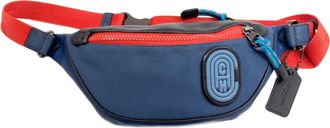 Coach Blue Leather Sling Bag (Pre-Owned)