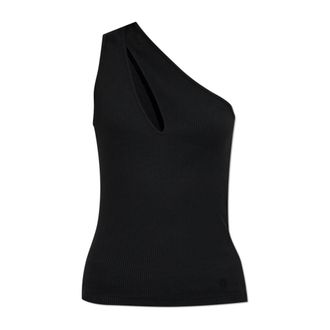 Amiri Dames, Tops, Zwart, Maat: 3XS Katoen