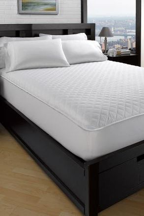 Ella Jayne Home Waterproof & Hypoallergenic 5-Sided King Mattress Protector in White at Nordstrom Rack