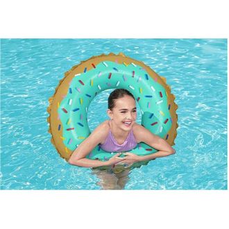 Trade Shop Trade Shop - Salvagente Ciambella Gonfiabile Fashion 91 Cm Donut Dolce Per Mare Piscina 36300
