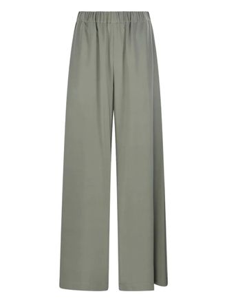 Max Mara elasticated-waist trousers - Green