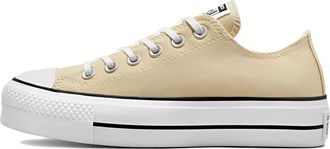 Converse (WMNS) Converse Chuck Taylor All Star Lift Platform Canvas Low Oat Milk A03542C
