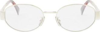 Celine Glasses, unisex, Gray, Size: 53 MM Cl50140U