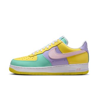 Nike Mens Air Force 1 07 Shoes in Yellow | IQ9706-701