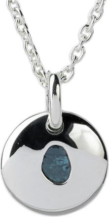 Parts Of Four Collana a disco con diamanti - Argento