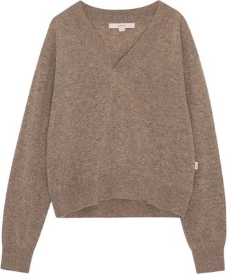 Remain Maglione con scollo a V - Marrone