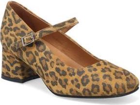 Miz Mooz Gabbie Mary Jane Pump in Leopard at Nordstrom Rack, Size 9.5-10Us / 41Eu