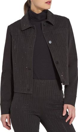 Lyss&eacute; Nala Embellished Denim Jacket