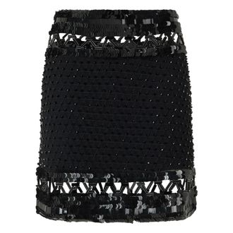 Alberta Ferretti Dames, Rokken, Zwart, Maat: XS Tulle