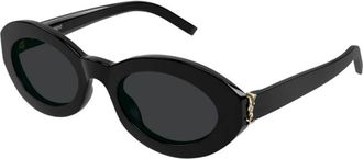 Saint Laurent Zonnebril - unisex - Zonnebrillen - Zwart - 52 MM - Accessoires