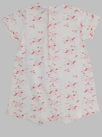 Emporio Armani Multicolor Cotton Romper - Multicolor