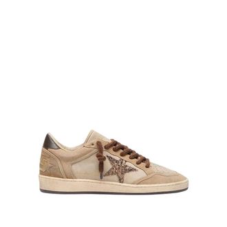 Golden Goose Sneakers, female, Brown, Size: 6 US Ball Star Sneakers