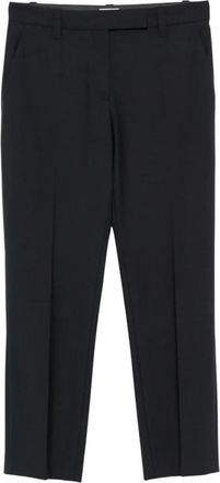 Brunello Cucinelli Black Tailored Flat Front Pants