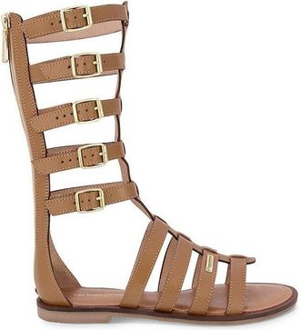 Les Tropeziennes Hooggesloten Spartaanse sandalen Hacktarus, leer