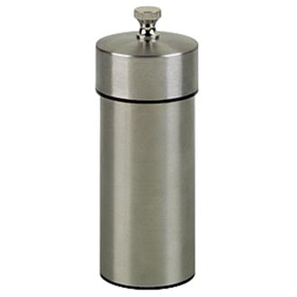 Chef Specialties 29922 5.5 Inch - 14cm FuturaBrushed Stainless Salt Mill