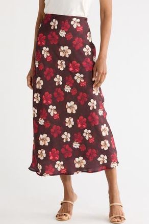 Joie Floral Mesh Maxi Skirt in Floating Dahlias Print at Nordstrom Rack, Size X-Small