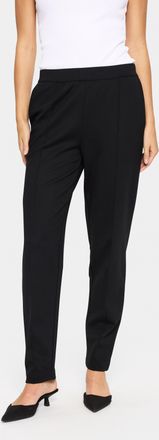 Saint Tropez Anzughose SAINT TROPEZ GennySZ Pants, Damen, Gr. XXL (44), N-Gr, schwarz, Web, Obermaterial: 72% Viskose, 24% Polyacryl, 4% Elasthan, unifarben, regul