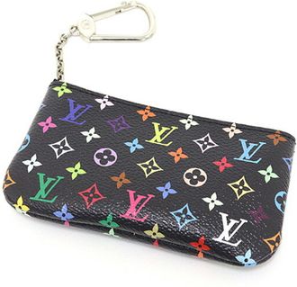 Louis Vuitton Monogram Multicolore Black Multi-Color Monogram Multicolore Coin Purse/Coin Case (Pre-Owned)
