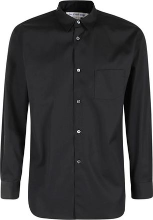 Comme Des Gar&ccedil;ons Woven Shirt - Heren - Casual Overhemden - Zwart - S - Overhemden