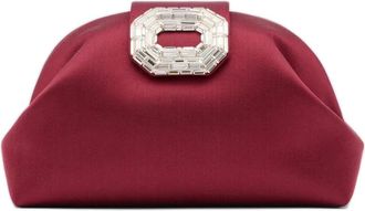 Amina Muaddi Donna, Borse, Rosso, Taglia unica, new