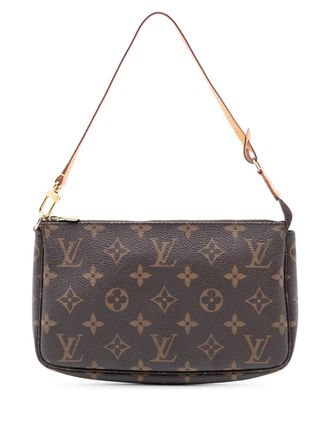 Louis Vuitton 1998 Monogram Pochette Accessoires shoulder bag - Bruin