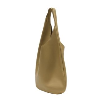 A.P.C. Womens Le Neige Shoulder Bag Beige Calfskin
