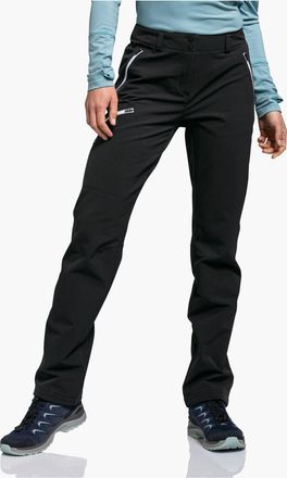 Sch&ouml;ffel Softshellhose SCH&Ouml;FFEL Pants Ascona Warm L, Damen, Gr. 34, N-Gr, schwarz, Obermaterial: 56% Nylon, 34% Polyester, 10% Elasthan. Futter: 100% Polyester