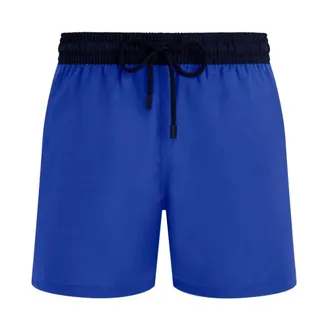 Vilebrequin Merino Wool Super 120s Zwemshorts - Heren - Badkleding - Blauw - Maat: M Wol