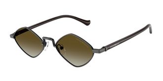 Emporio Armani EA2182 34447Z Mens Sunglasses Silver Size 50
