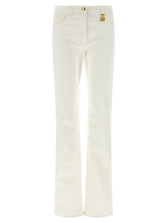 Elisabetta Franchi Jewel Vorh&auml;ngeschloss-Jeans