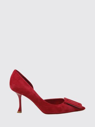 Roger Vivier Ville DOrsay Suede Stiletto Heel Court Shoes
