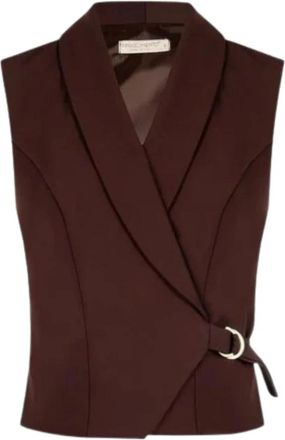 Rinascimento Gilet - Dames - Gillet - Bruin - M - Kostuums