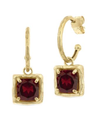 I.Reiss Company 14K 5.80 Ct. Tw. Garnet Charm Earrings