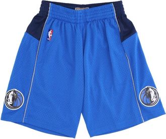 Mitchell & Ness Sportswear, male, Blue, Size: XL NBA Basketball Shorts Classic Style