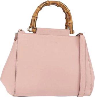 Gucci Pre-owned Handbags, female, Pink, Size: ONE SIZE Pre-owned Vintage Hand Bag