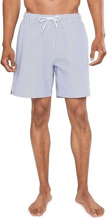 Nike Breaker Ripple Texture 7 Brief Lined Volley Mens Swimwear Black : 2XL, Polyester