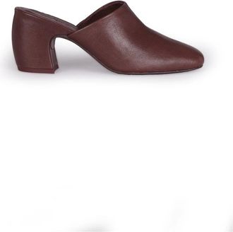 Cortana Moon Heel Muiltje - Dames - Muiltjes - Rood - 40 EU - Leer - Schoenen