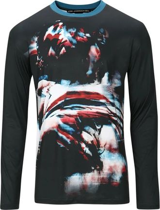 Andersson Bell Linycius Jersey L/S - Heren - Longsleeves - Veelkleurig - XL - Katoen - Tops