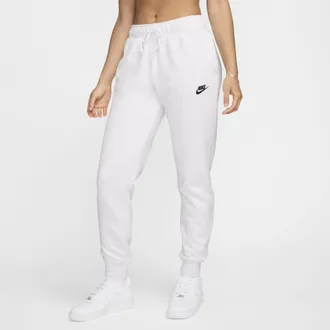 Nike Womens Nike Sportswear Club Fleece Mid-Rise Jogger Pants in Brown | DQ5191-051