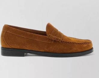 G.H. Bass & Co. weejuns larson suede loafer moc toe