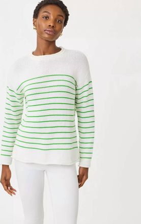 Lilly Pulitzer Lotan Sweater In Putting Green Tidepool Stripe