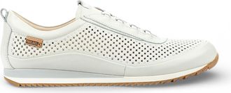 Pikolinos Mens White Leather Elastic Slip-on Sneaker Trainers Shoes - Liverpool - Size EU 46