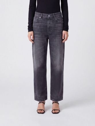 Haikure Jeans Betty cropped a gamba dritta in denim di cotone