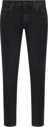 Dolce & Gabbana Skinny Stretch Jeans - Heren - Slim Fit Jeans - Zwart - M - Katoen - Jeans