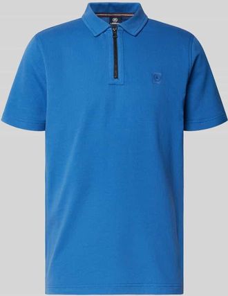 Lerros Regular Fit Poloshirt mit Logo-Detail in Petrol, Größe XXXL