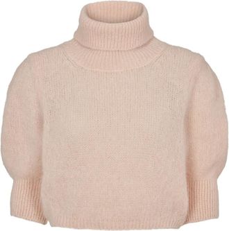 Americandreams Piro Pullover - Dames - Coltruien - Beige - XL - Wol - Truien & Vesten