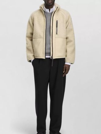 Canada Goose westport raglan fleece jacket high collar